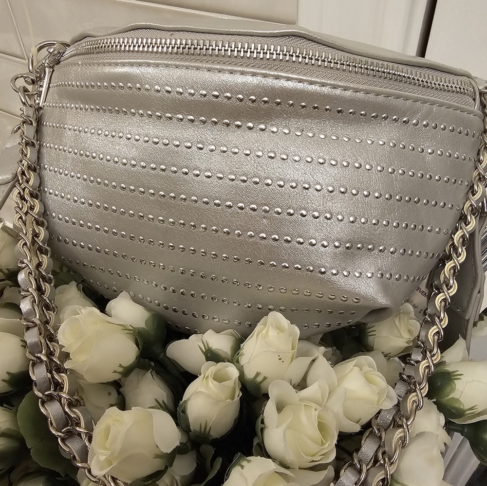 Steve Madden Becca Silver bag